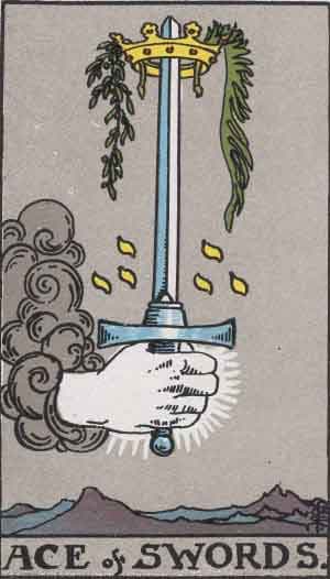 Ace of Swords tarot card meaning