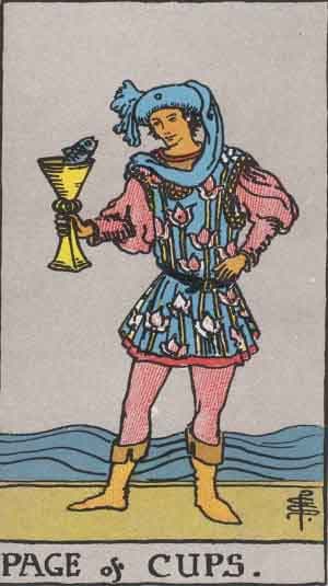 Page of Cups tarot card meaning
