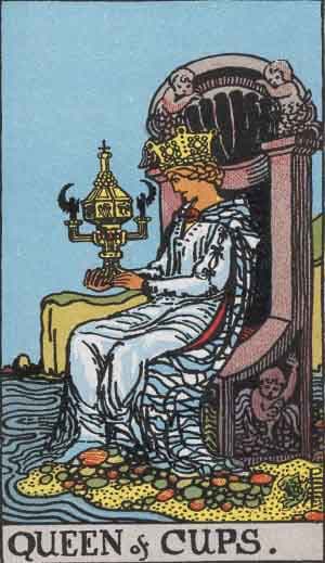 Queen of Cups tarot card meaning