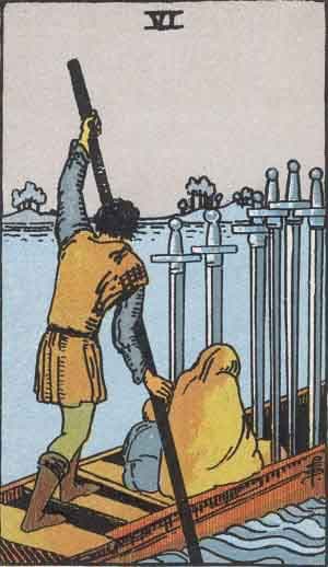 Six of Swords tarot card meaning