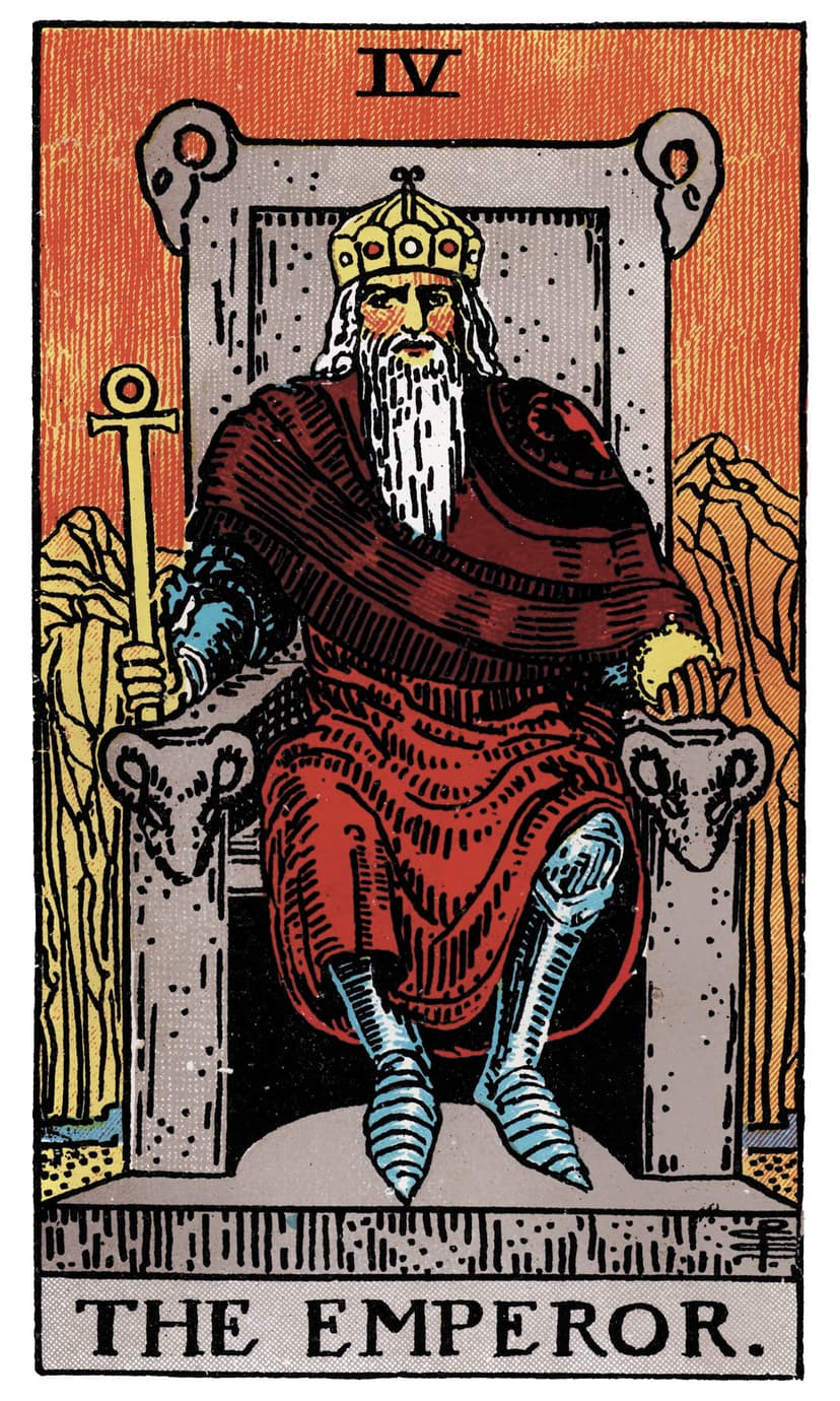 The Emperor — tarot card