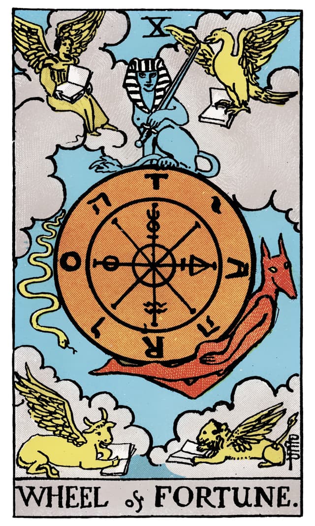 Wheel of Fortune tarot card meaning